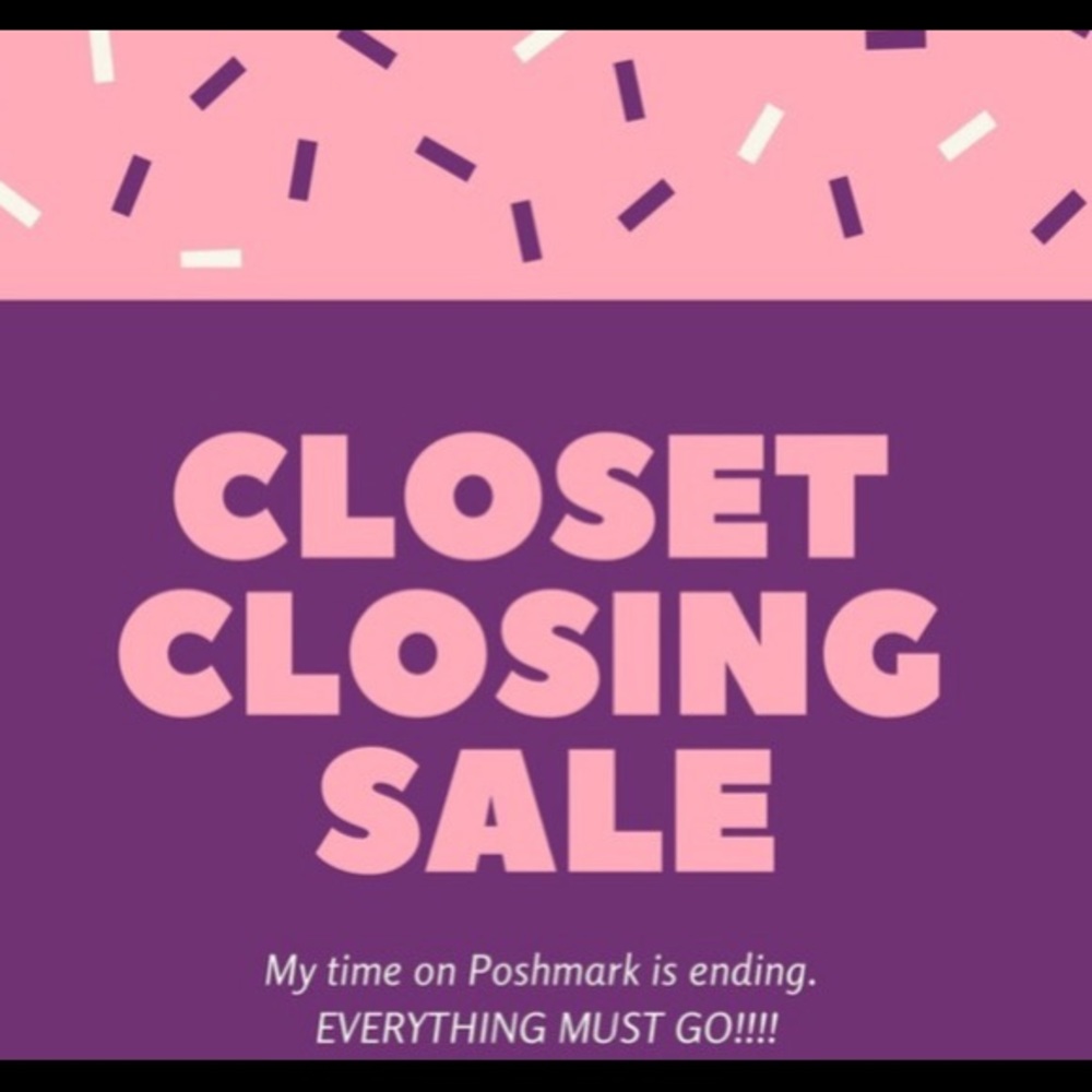 Closet closing soon